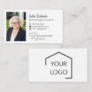 Search for unique realtor business cards Leasing