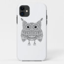 Search for zen doodle style iphone cases Owl