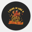 Search for turkeys are cool stickers Retro