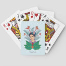 Search for frida kahlo playing cards Flowers