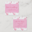 Search for pink flamingo business cards Tropical
