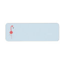 Search for pink flamingos return address labels Flamingoes