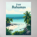 Search for vintage bahamas posters Palm trees