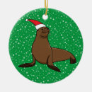 Search for sea lion christmas tree decorations Cute