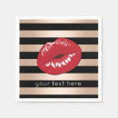 Search for red rose napkins Stylish