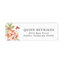 Search for ladybird return address labels Watercolor