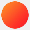 Search for orange gradient stickers Retro