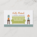 Search for sofa business cards Interior designer