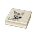 Search for bull terrier rubber stamps Cute