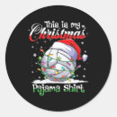 Search for volleyball players stickers Christmas tree