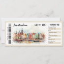 Search for amsterdam invitations Boarding pass