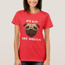 Search for pugs not drugs tshirts Cute