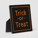 Search for halloween plaques Trick or treat