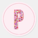 Search for letter p stickers Floral