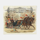 Search for old fashioned christmas blankets Vintage