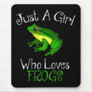 Search for frog lover mouse mats Frogs