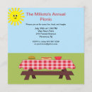 Search for picnic table invitations Family reunion