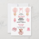 Search for teddy bear save the dates Pink