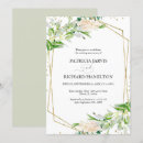 Search for watercolor anniversary invitations Gold foil