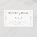 Search for paralegal business cards Notary public