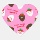 Search for valentines chocolate stickers Strawberry