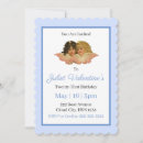 Search for victorian birthday invitations Blue
