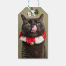 Search for christmas cat gift tags Kitty
