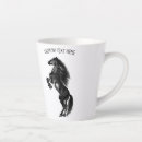 Search for horse drawing mugs Black