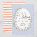 Search for wonderland 1st birthday invitations Winter birthday party