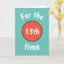 Search for 13th birthday Humour