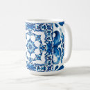 Search for blue mosaic mugs Mediterranean