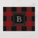 Search for gingham monogram postcards Initial