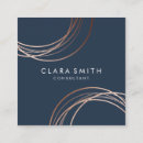 Search for navy and rose gold business cards Beauty