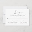 Search for food choice rsvp cards Minimalist