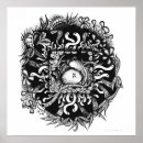 Search for black and white mandala art Zen