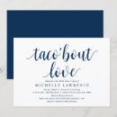 Search for taco bridal shower invitations Taco bout love