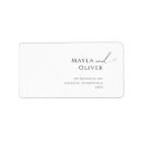 Search for posh return address labels For her