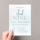 Search for acrylic bridal shower invitations Simple