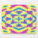 Search for mosaic pattern mouse mats Yellow