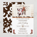 Search for cowboy baby shower invitations Rustic