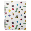 Search for sesame street characters notebooks Big bird