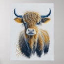 Search for highland cow posters Vintage