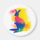 Search for kangaroo magnets Silhouette