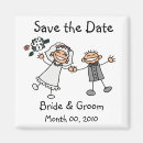 Search for stick figure magnets Groom