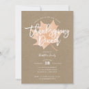 Search for leaf thanksgiving invitations Dinner