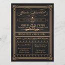 Search for charcoal wedding invitations Gold