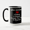 Search for instructions mugs Humour