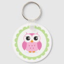 Search for pink owl key rings Bird