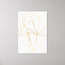Search for grey and gold canvas prints White