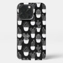 Search for lines pattern iphone cases Black and white